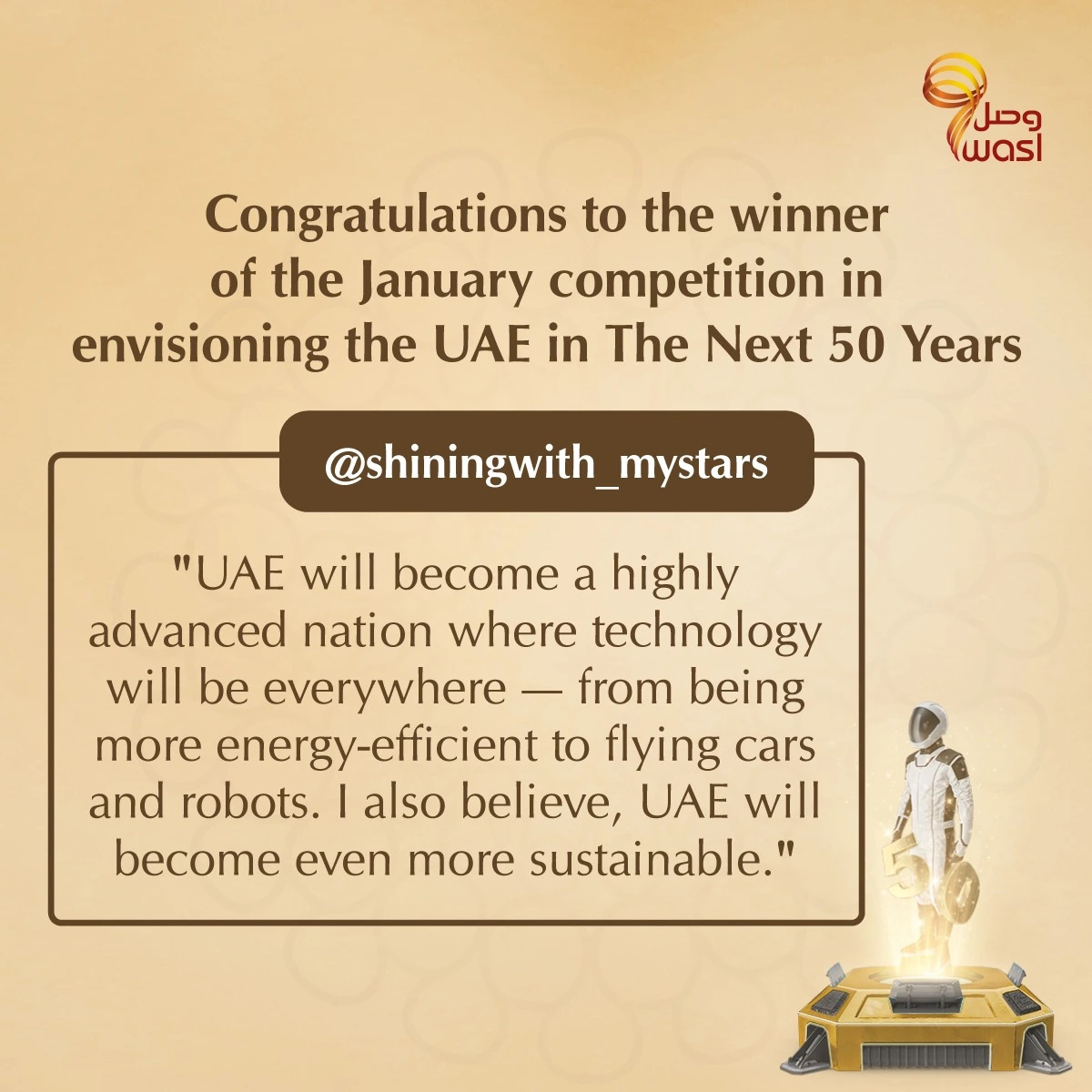 Imagining the UAE in the future